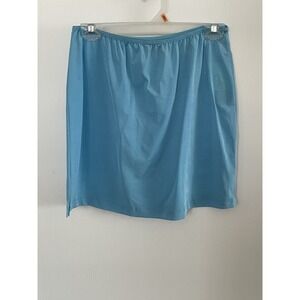 Vintage Y2K Esprit de Corp Turquoise Stretch Mini Skirt NWT USA Size Large